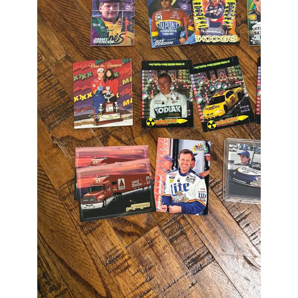 Lot of 25 plus Vintage NASCAR Racing Trading Cards 1990s
